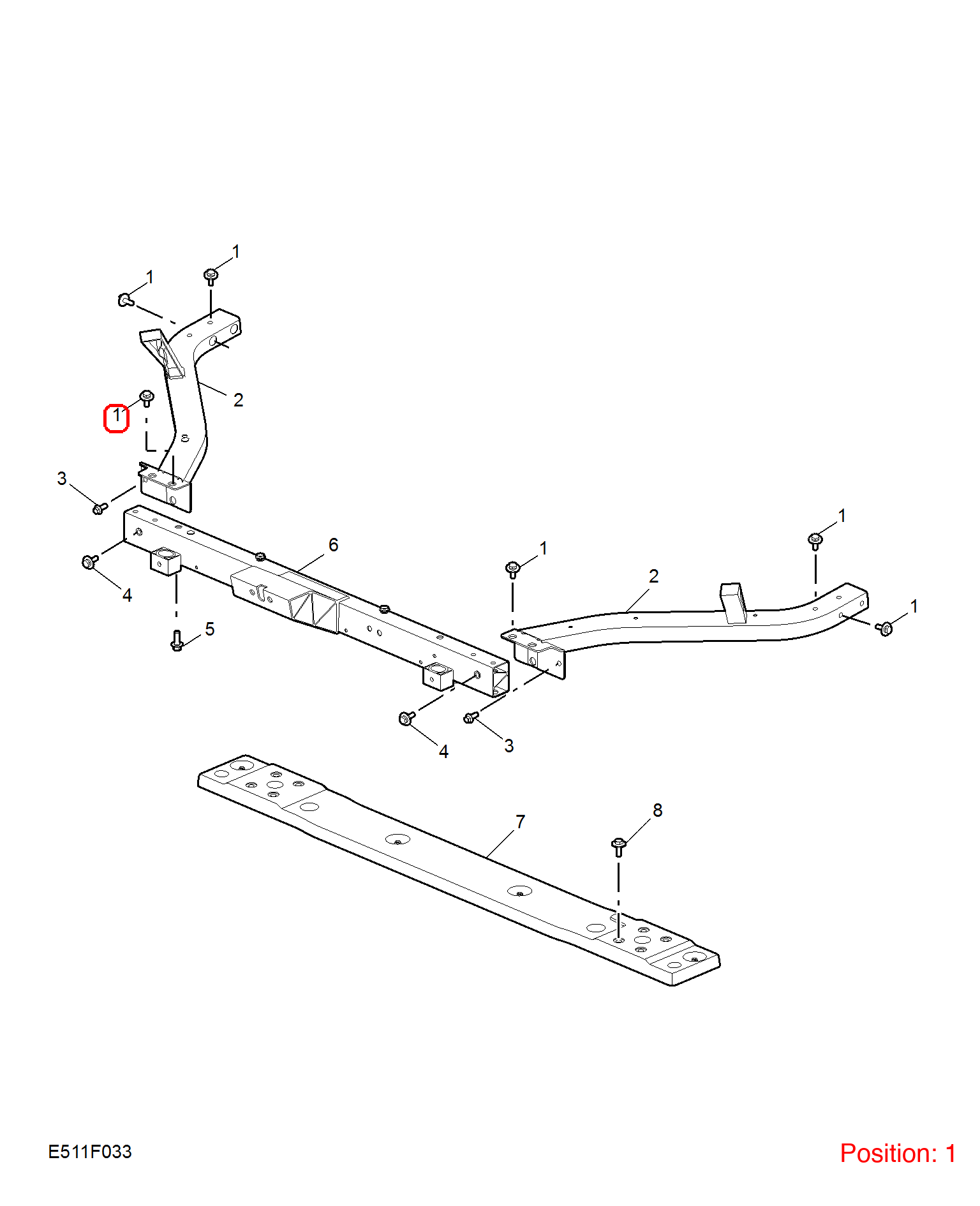 MG Screw OEM 90004669 FOR MG3 MG350 MG5 MG RX5 RX8 MG6 90004669-MG_OEM
