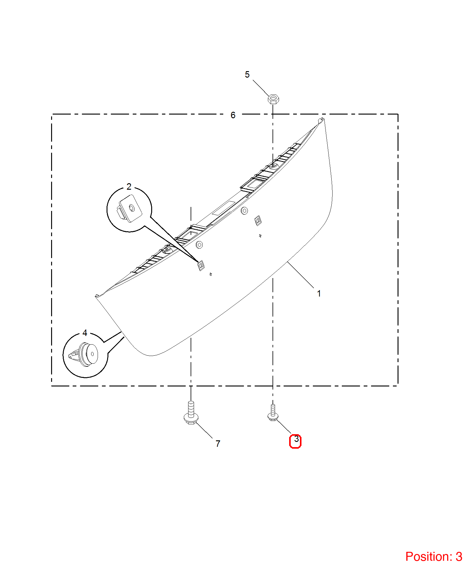 MG Screw OEM 90004856 FOR MG6 90004856-MG_OEM