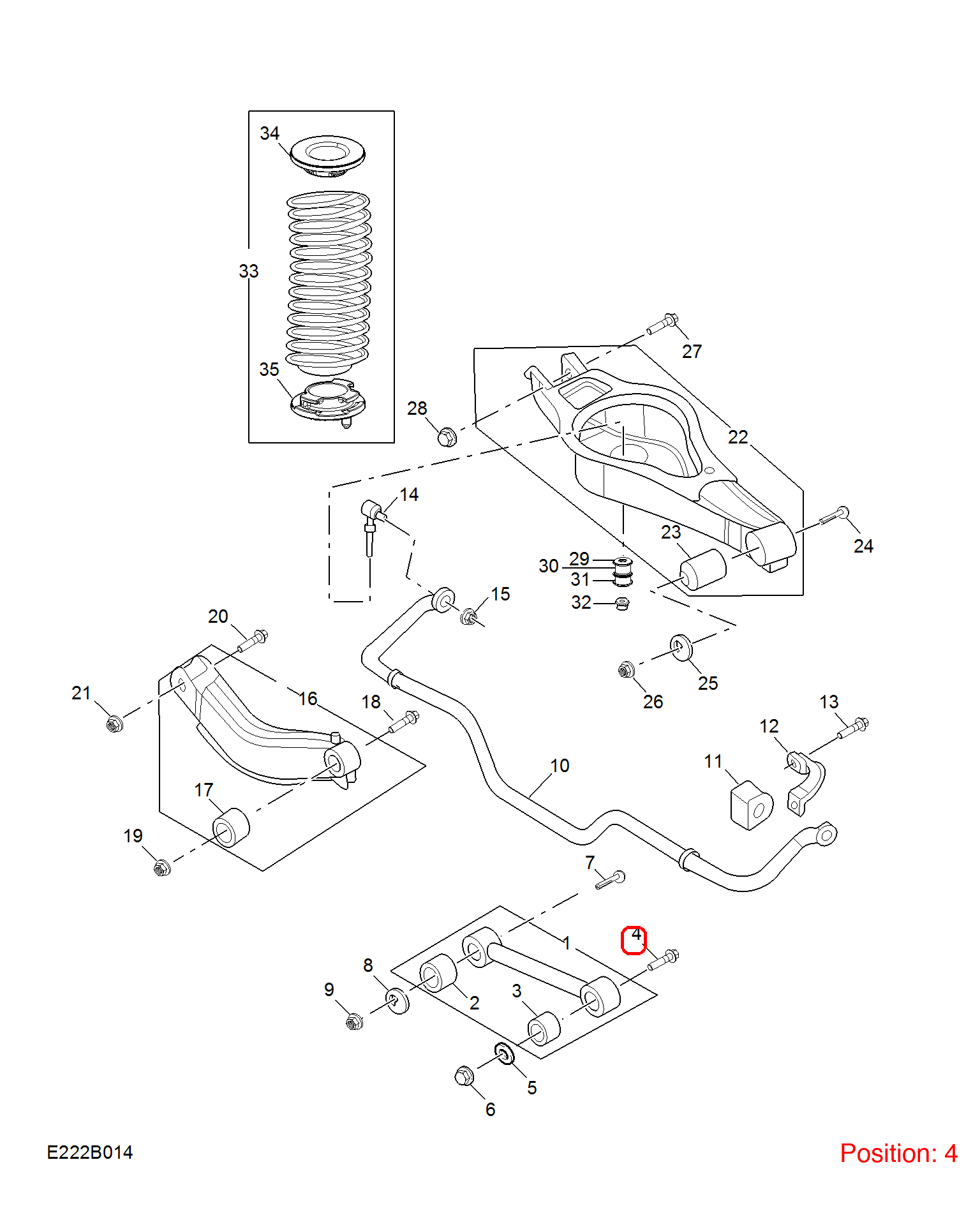 MG Screw OEM 90004868 FOR MG RX5 90004868-MG_OEM