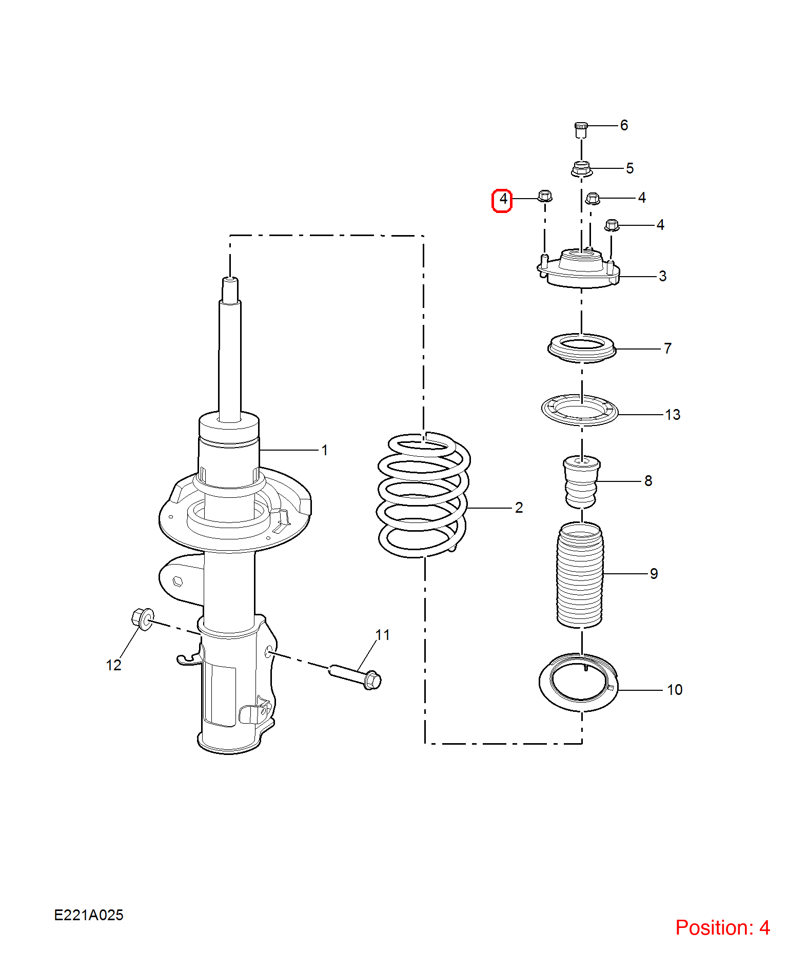 MG Nut OEM 90004880 FOR MG350 MG5 MG RX5 RX8 MG6 90004880-MG_OEM