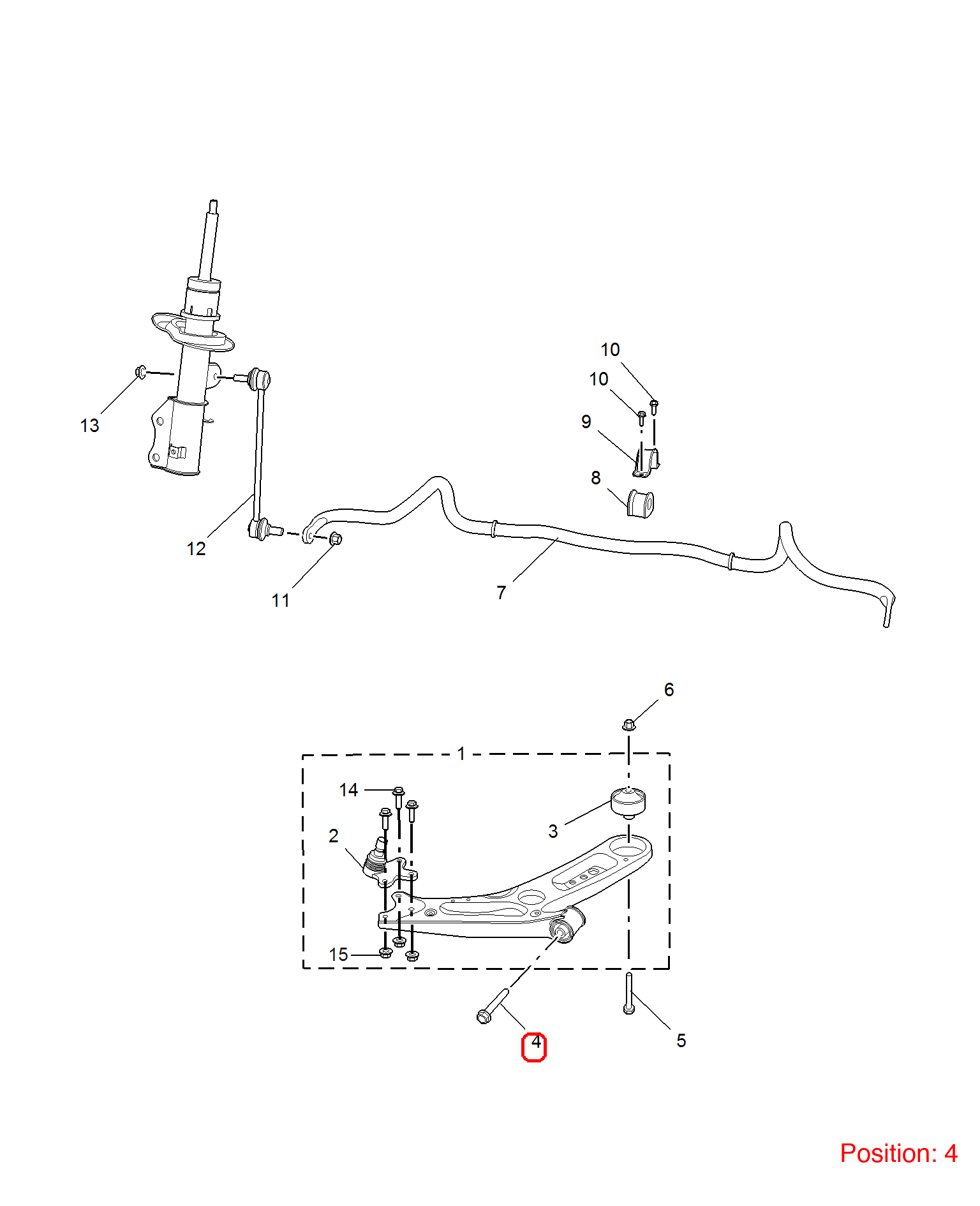 MG Screw OEM 90005421 FOR MG6 MG3 MG550 MG350 MG5 MG750 MG RX5 90005421-MG_OEM