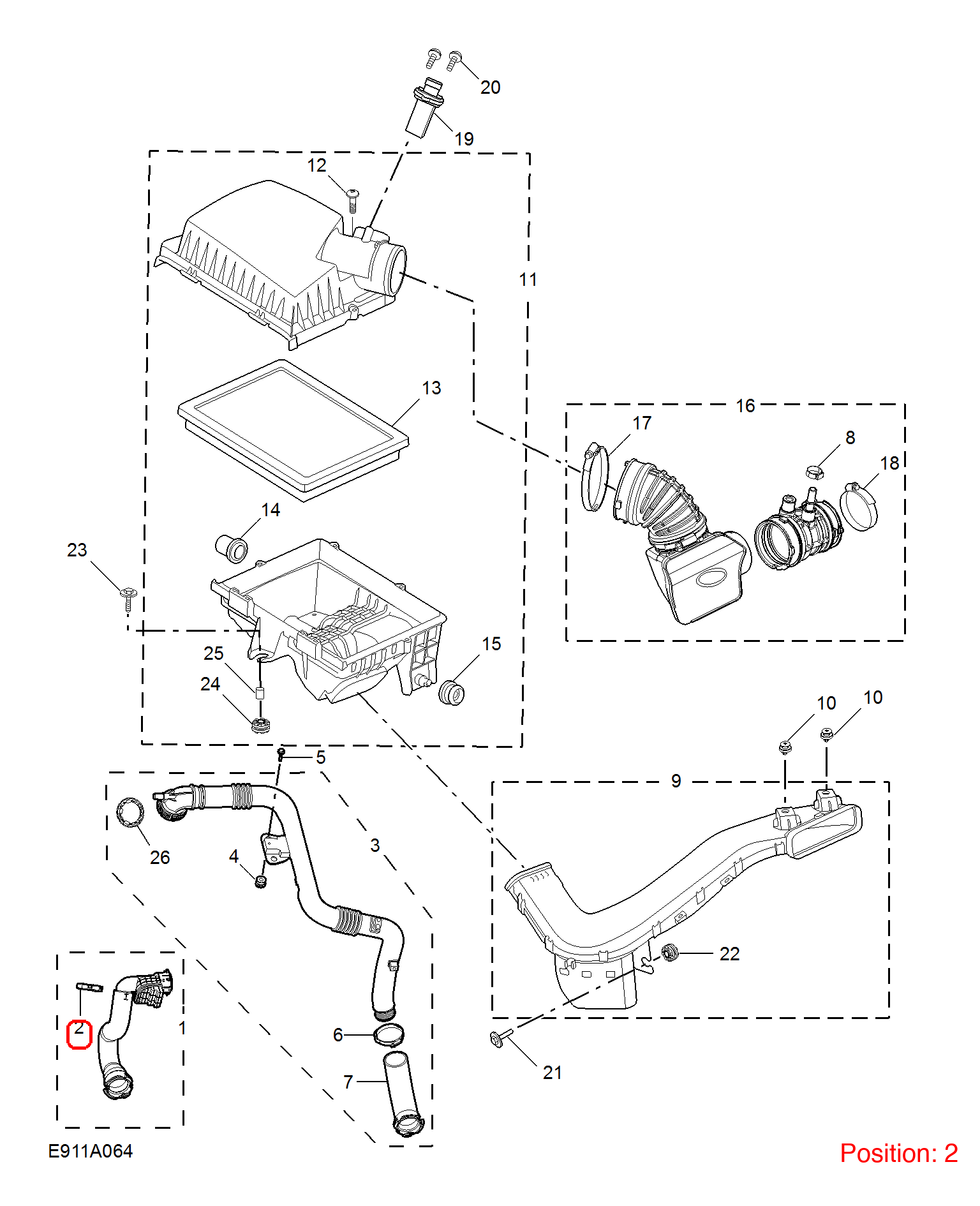 MG Clamp OEM 90006079 FOR MG RX5 90006079-MG_OEM