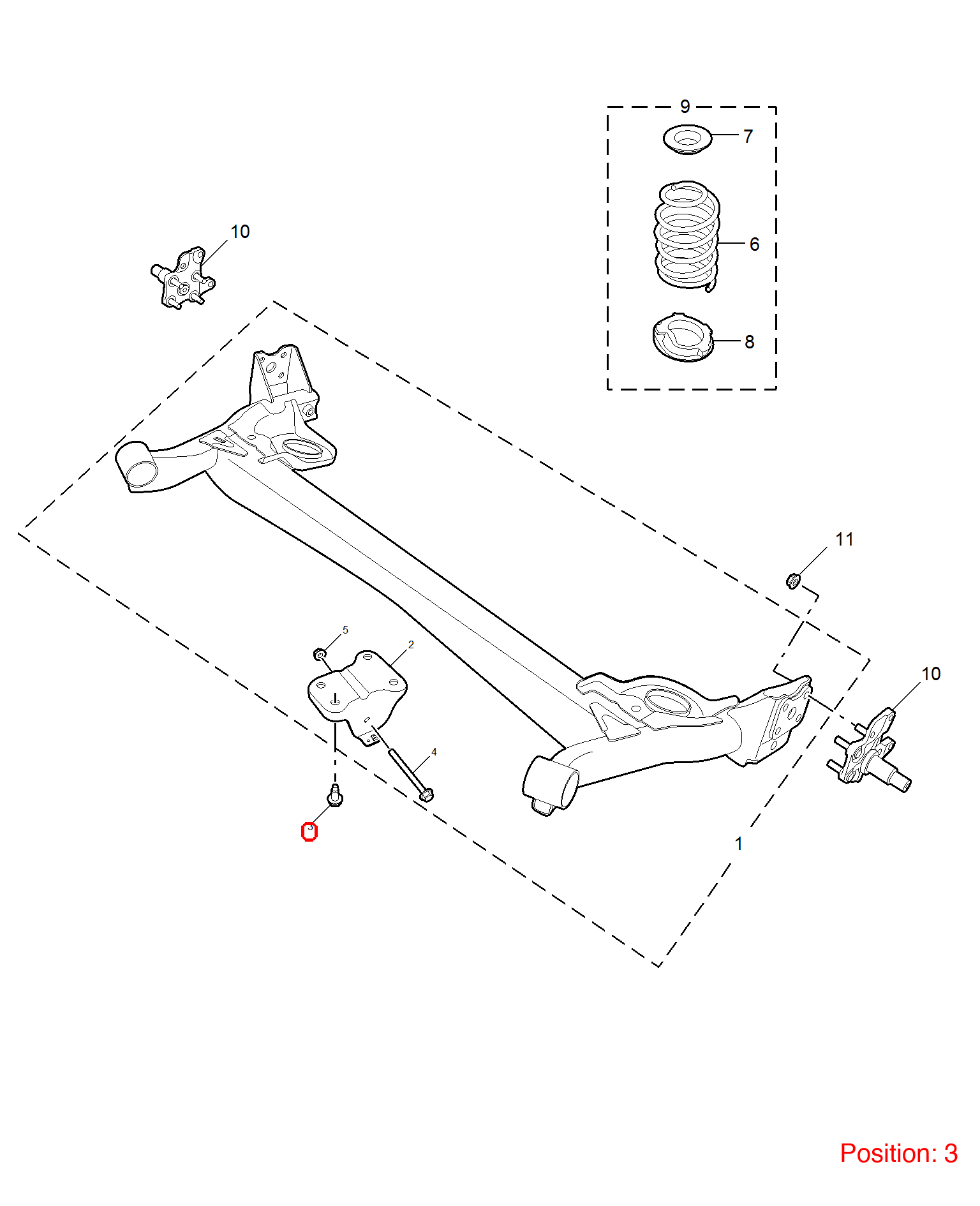 MG Screw OEM 90006114 FOR MG MG5 MG6 90006114-MG_OEM