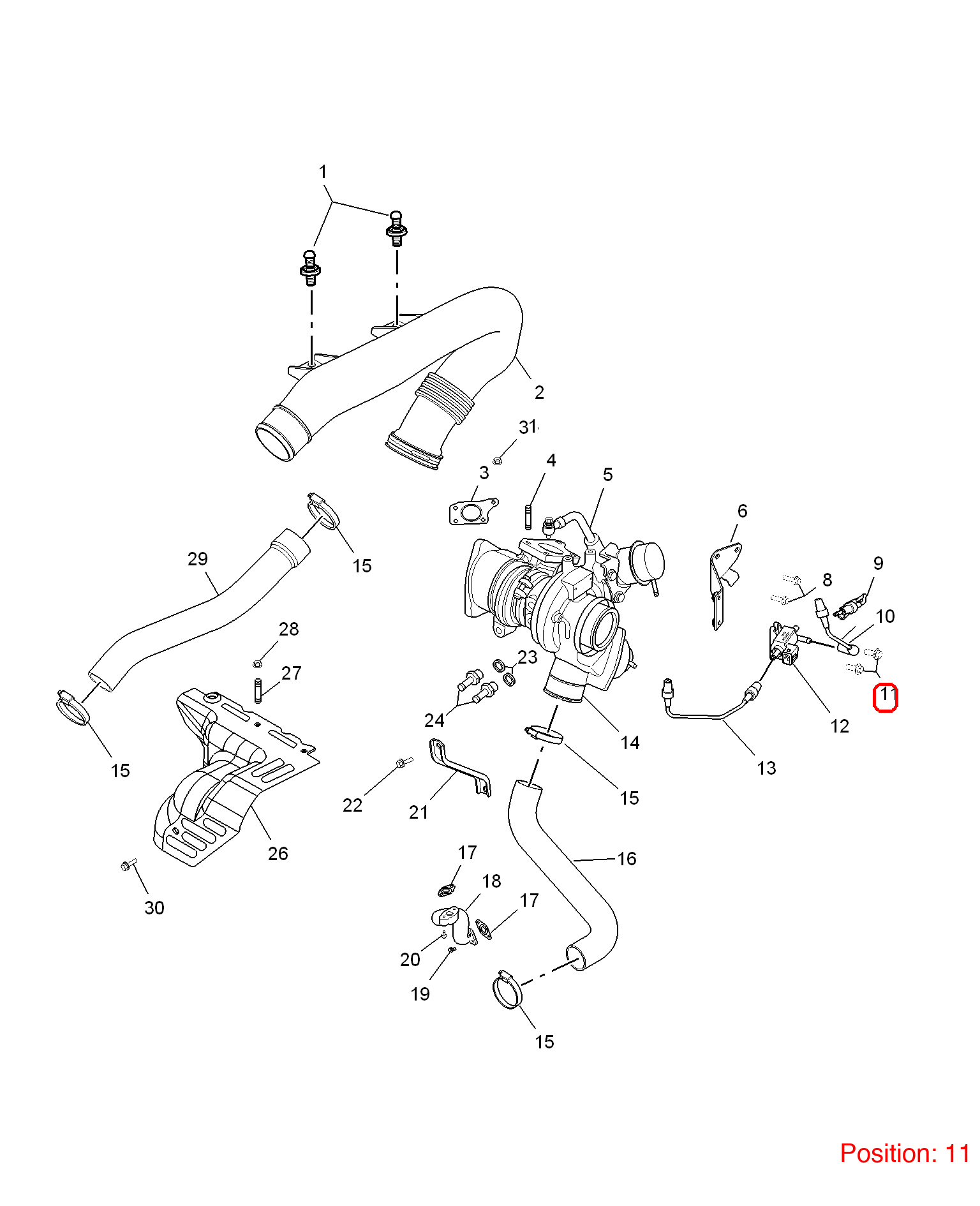 MG Screw OEM 91000231 FOR MG350 MG5 MG RX5 RX8 91000231-MG_OEM