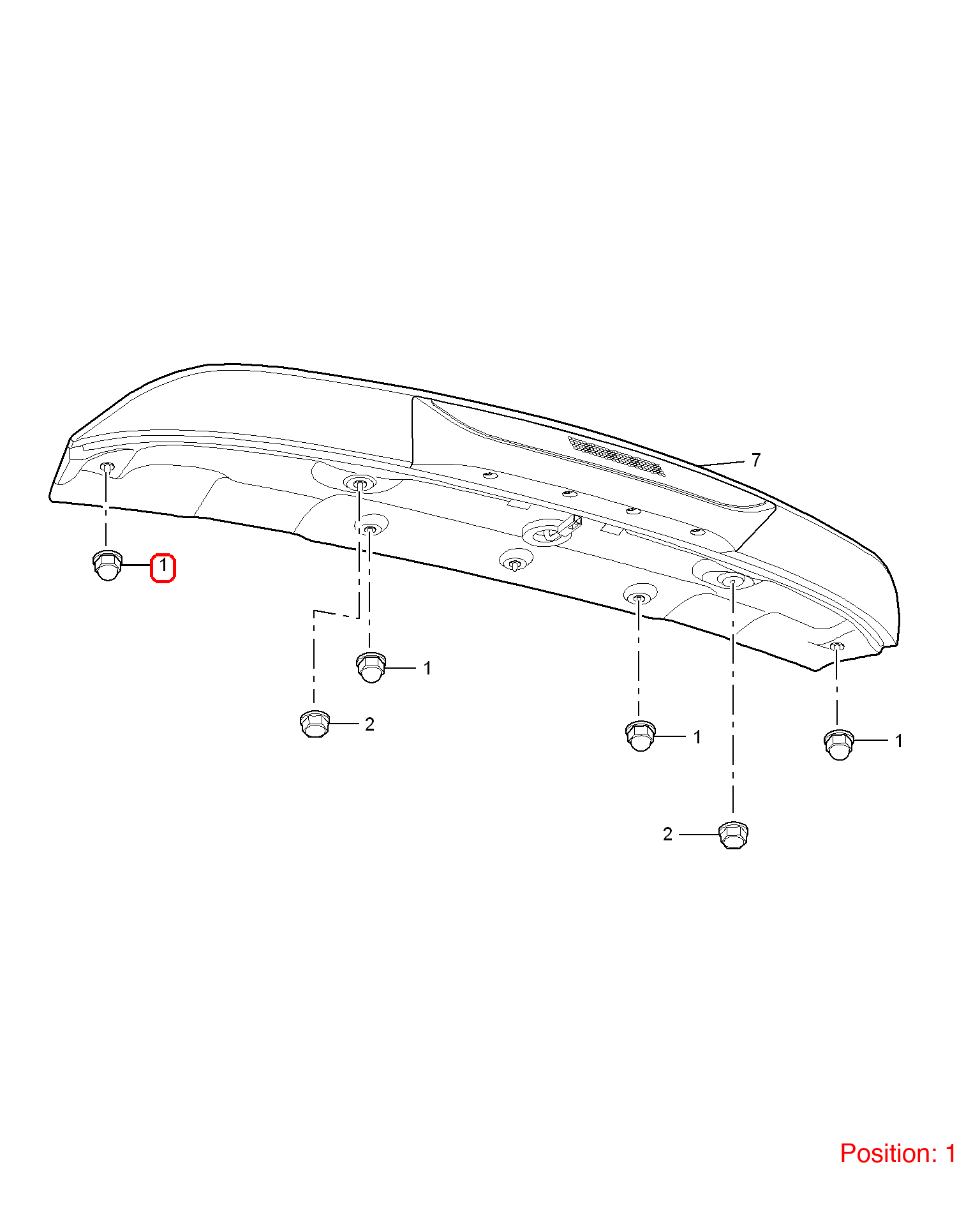 MG Nut OEM 91000235 FOR MG5 91000235-MG_OEM