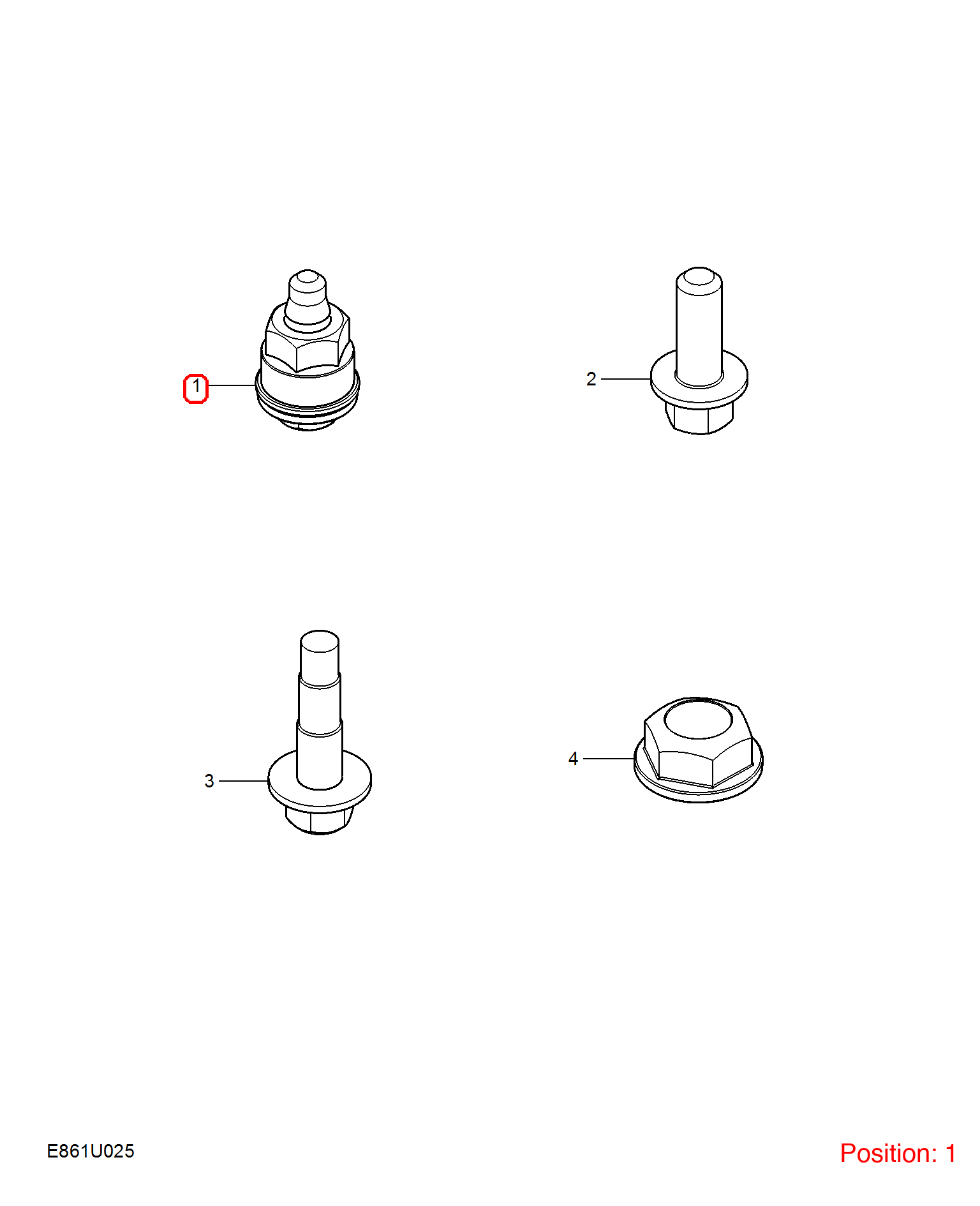 MG Screw OEM 91000273 FOR MG3 MG RX5 RX8 MG5 91000273-MG_OEM