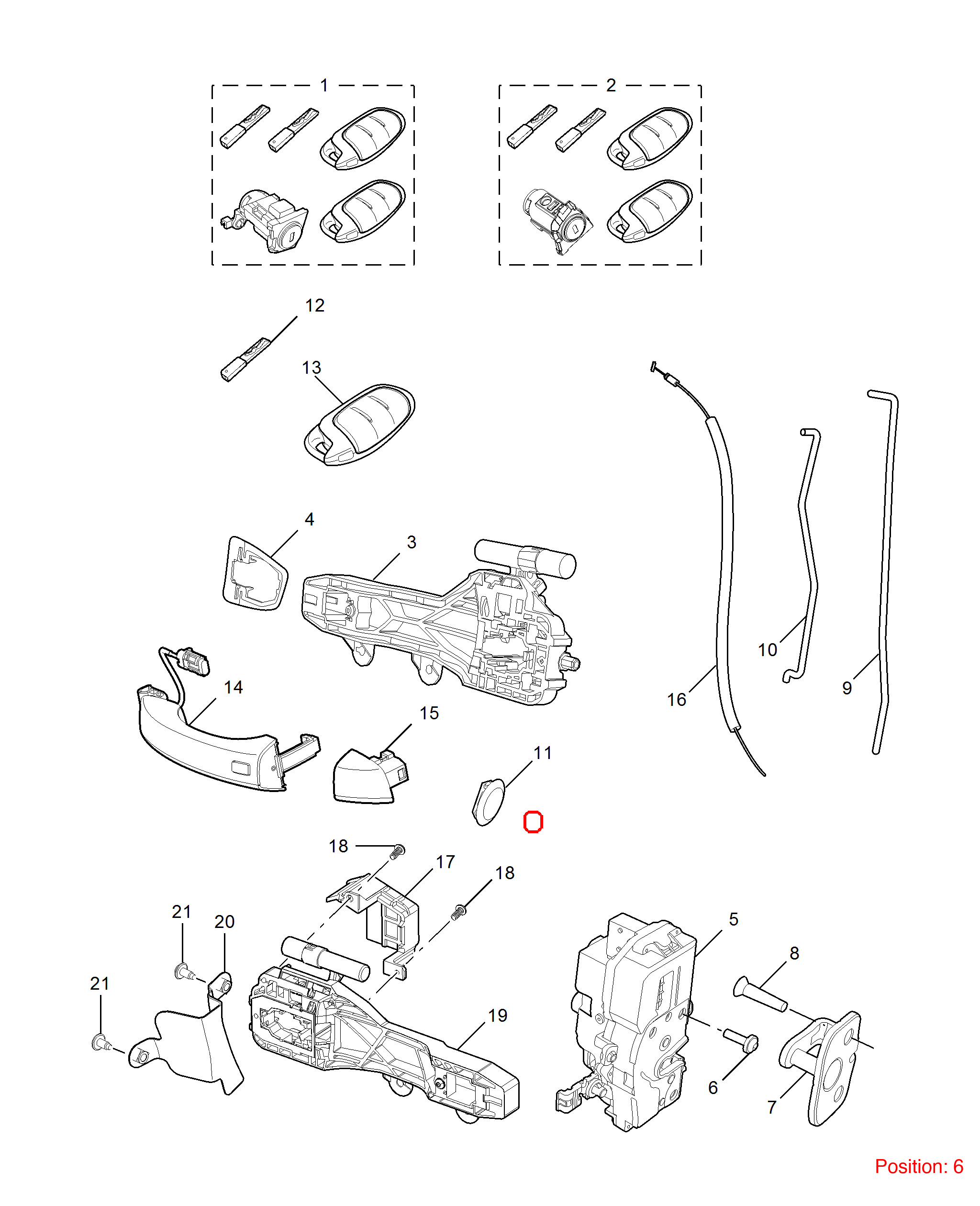 MG Screw OEM 91000514 FOR MG MG5 RX8 91000514-MG_OEM