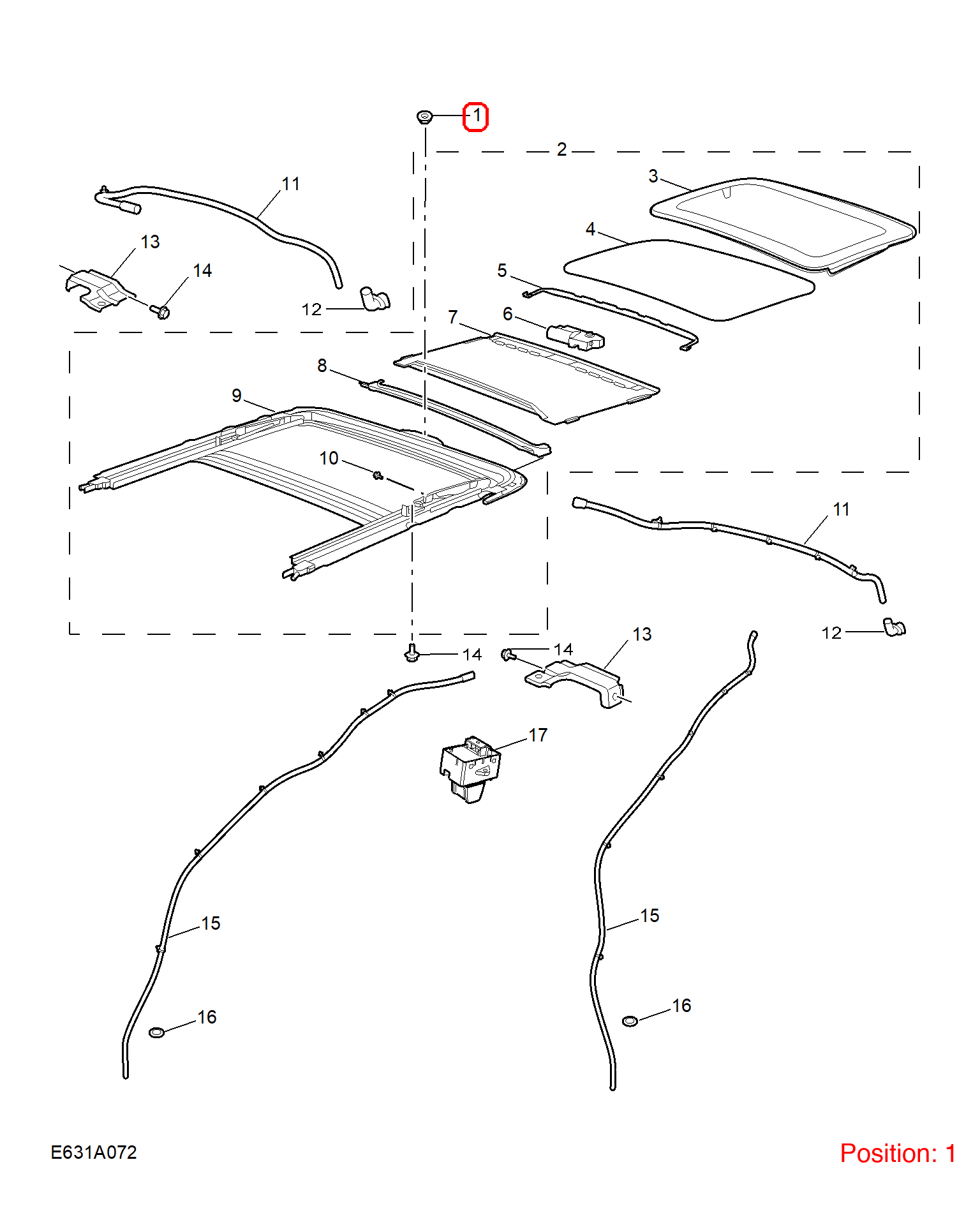 MG Nut OEM 91000519 FOR MG RX5 MG5 91000519-MG_OEM
