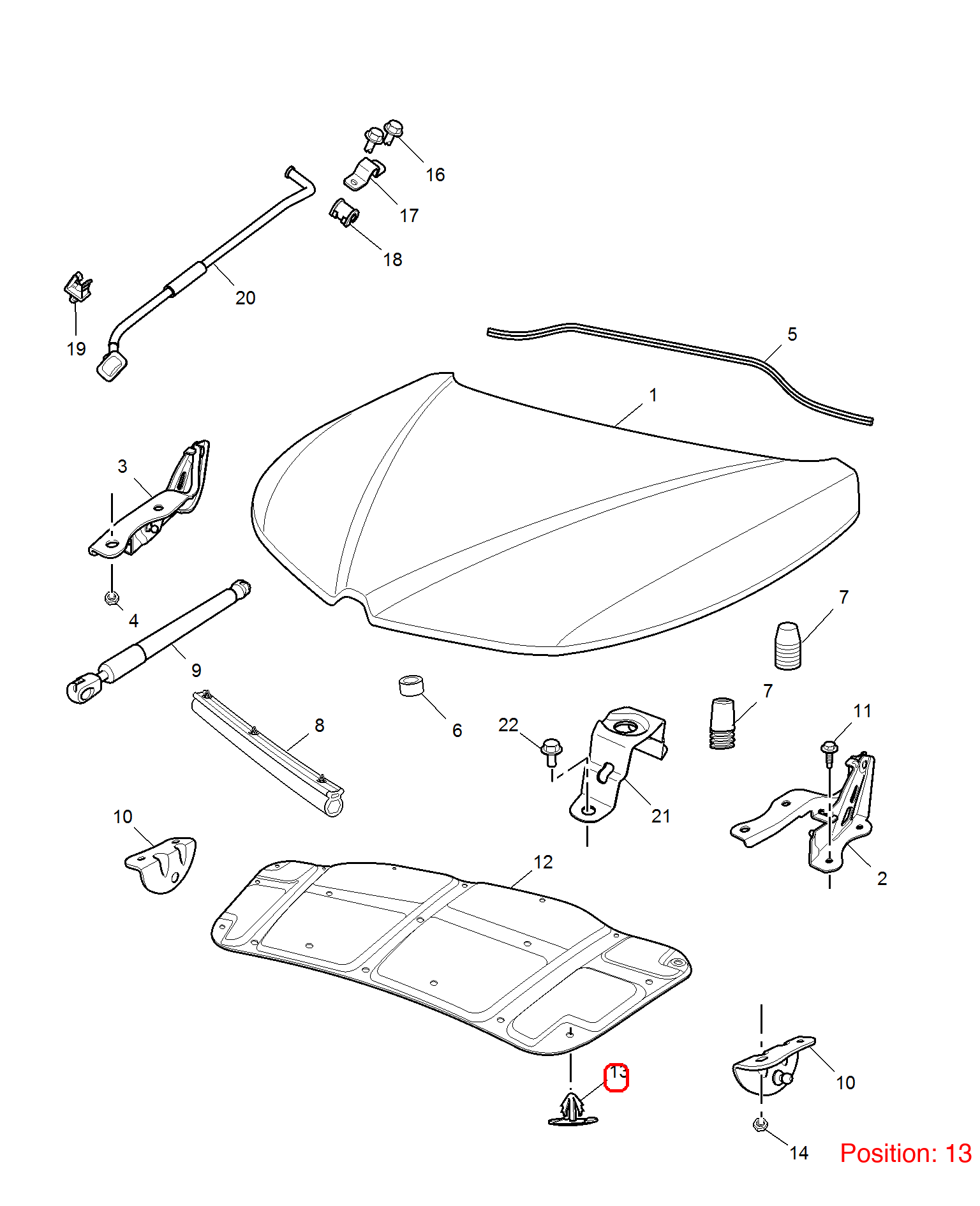 MG Buckle OEM 91000521 FOR MG5 91000521-MG_OEM