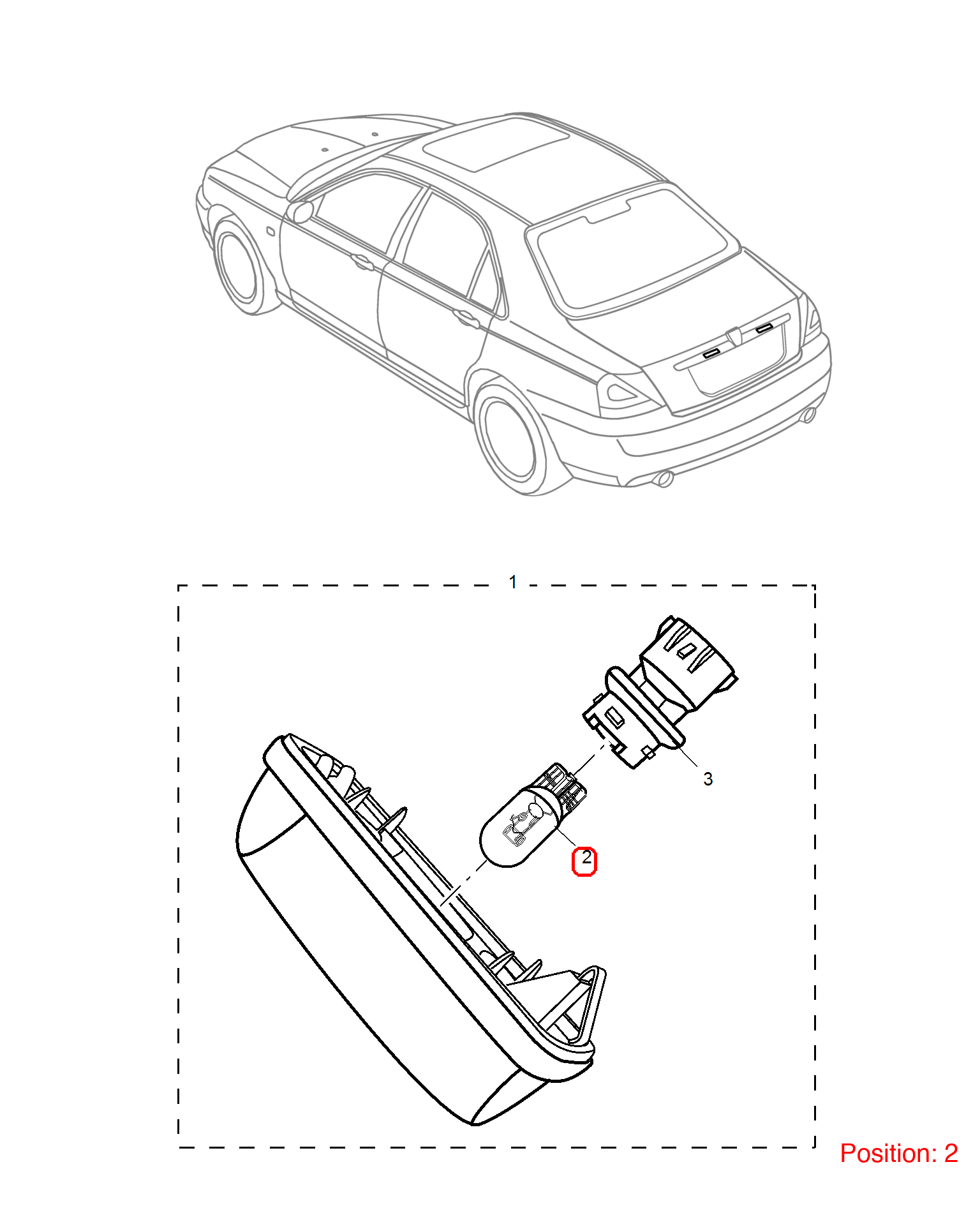 MG Light bulb OEM 93731678 FOR MG6 MG3 MG550 MG350 MG5 MG750 MG RX5 RX8 93731678-MG_OEM