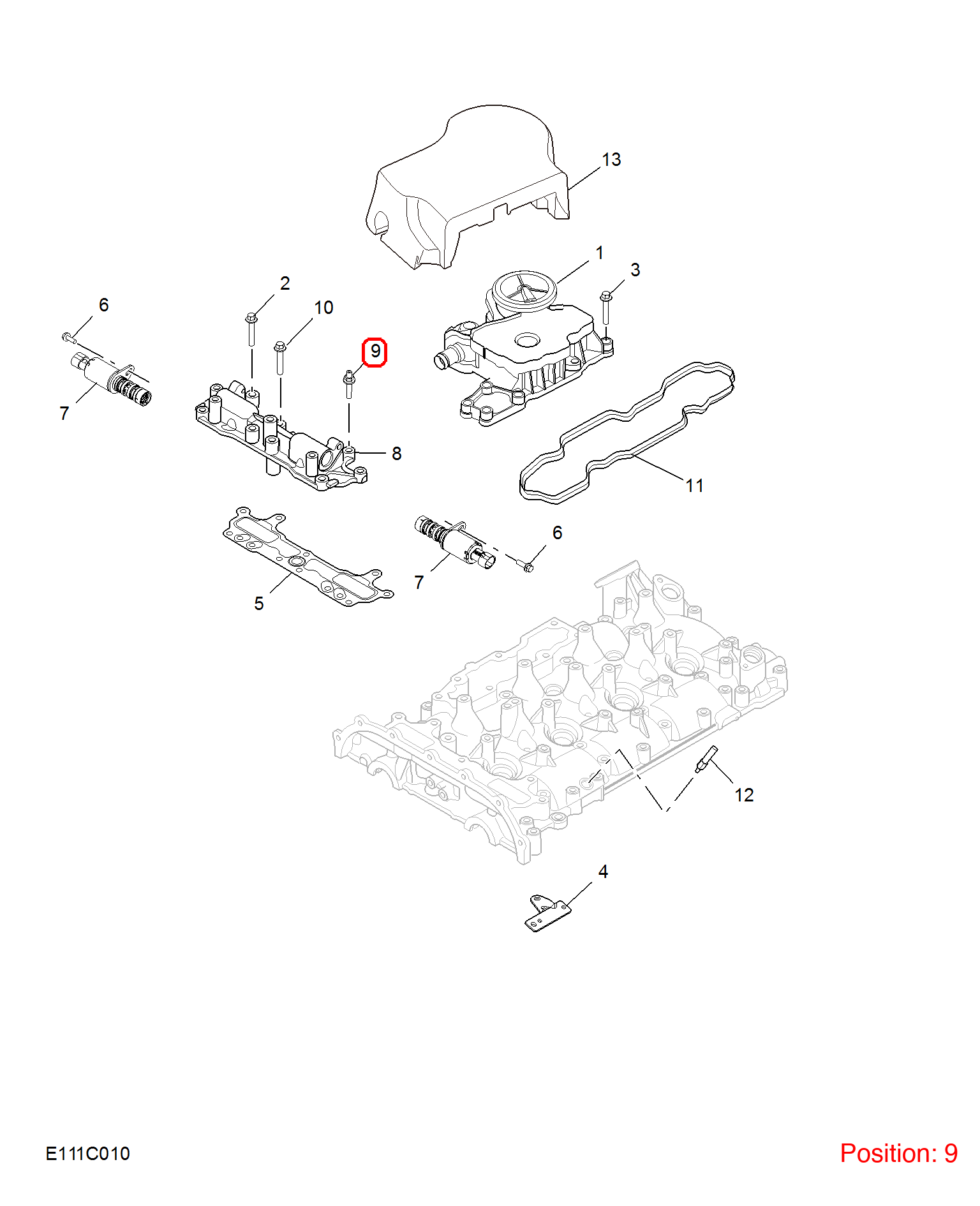 MG Screw OEM 99000004 FOR MG RX5 RX8 99000004-MG_OEM