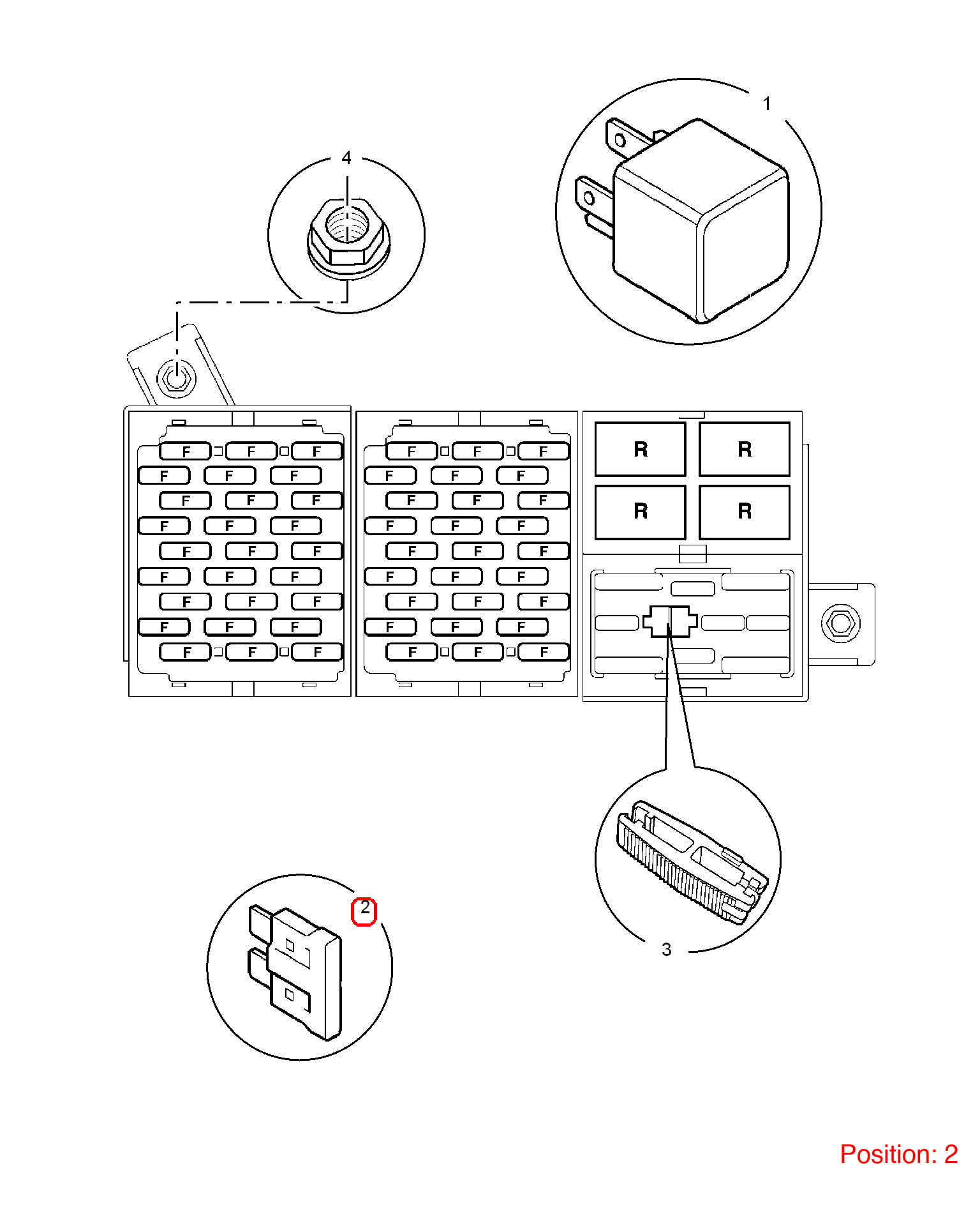 MG Fuses OEM ADU1876 FOR MG6 MG550 MG750 ADU1876-MG_OEM