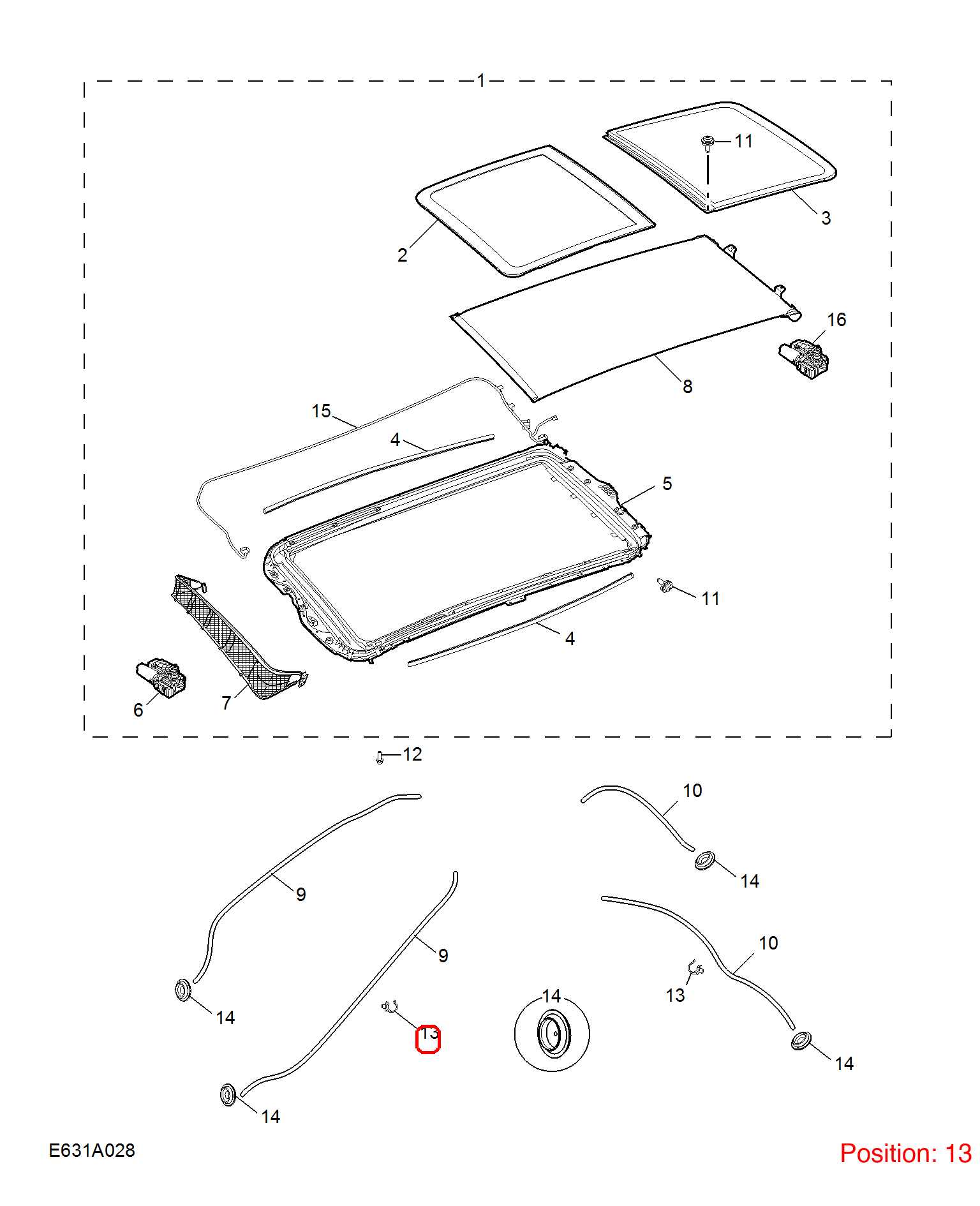 MG Buckle OEM EGP100270 FOR MG RX5 RX8 EGP100270-MG_OEM