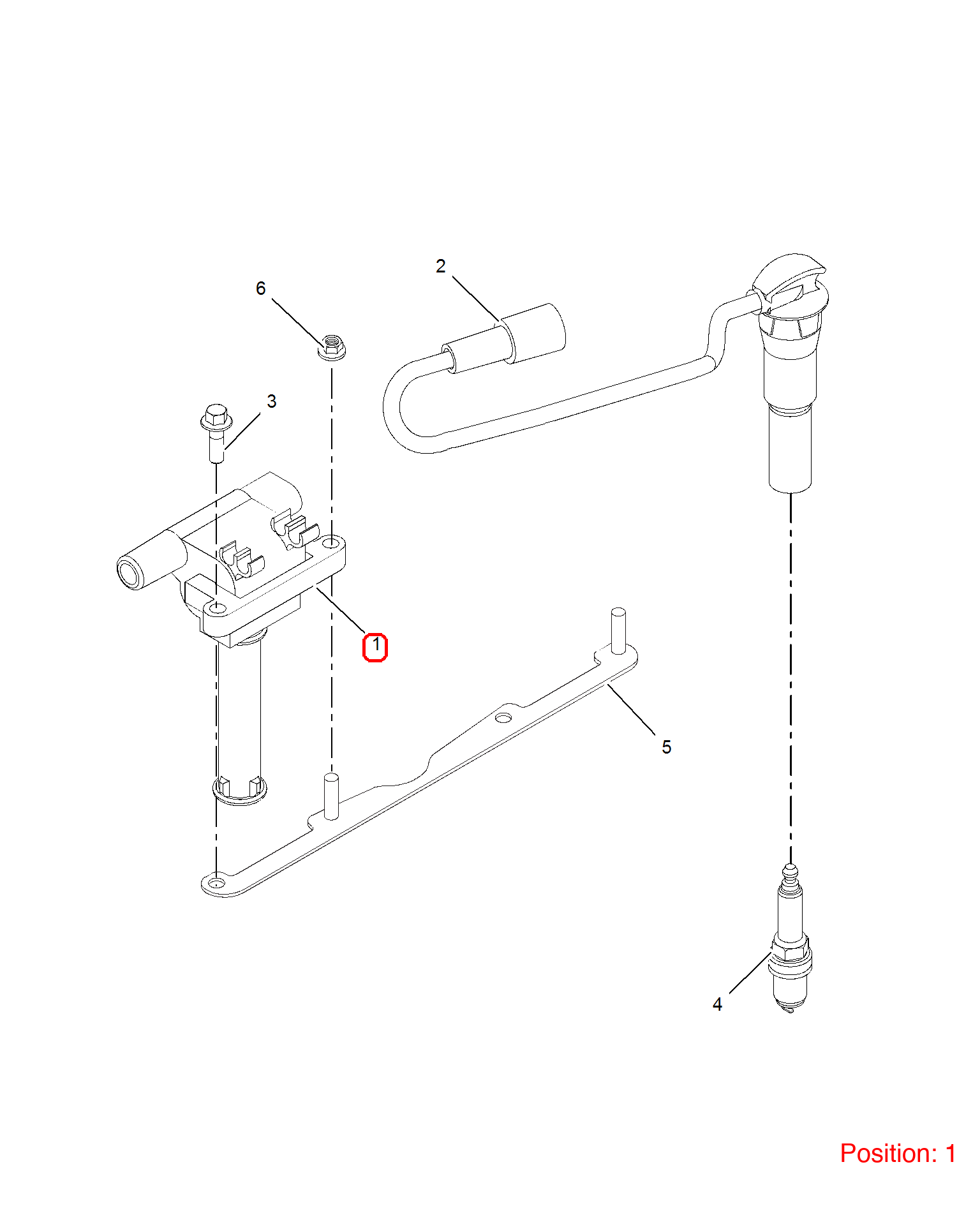 MG Ignition coil OEM IGN200001 FOR MG3 MG350 MG5 IGN200001-MG_OEM
