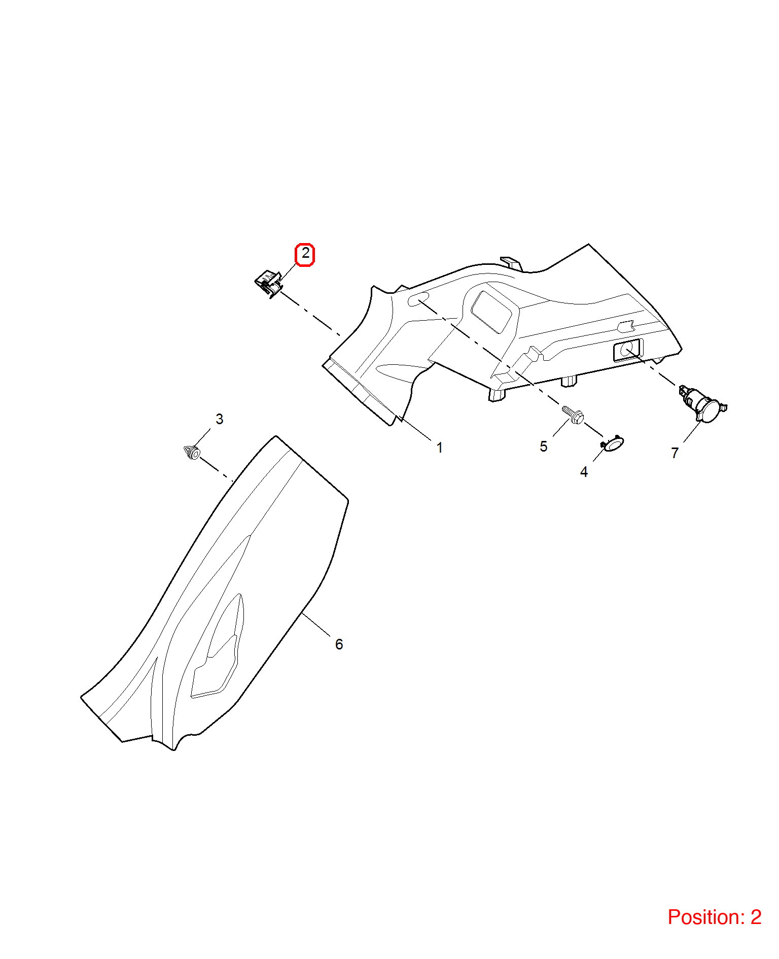 MG Wheel eyebrow buckle OEM K7746721001 FOR MG350 MG5 MG RX5 RX8 MG6 K7746721001-MG_OEM
