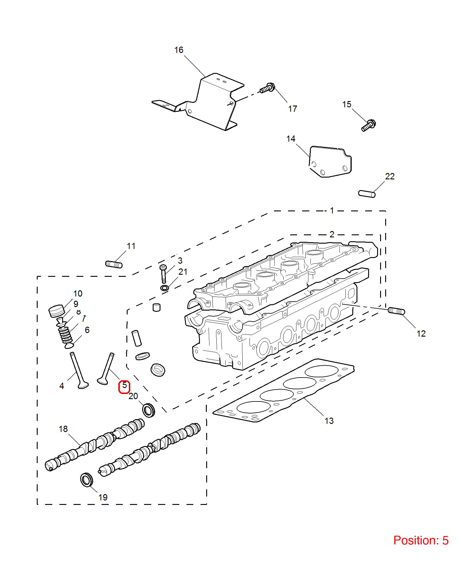MG Valve OEM LGH101190 FOR MG6 LGH101190-MG_OEM