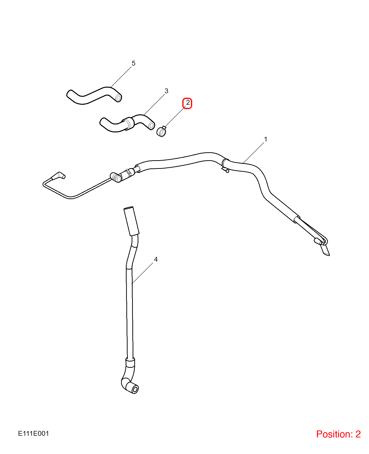 MG Clamp OEM LYC10005 FOR MG6 MG3 MG550 MG350 MG5 MG LYC10005-MG_OEM