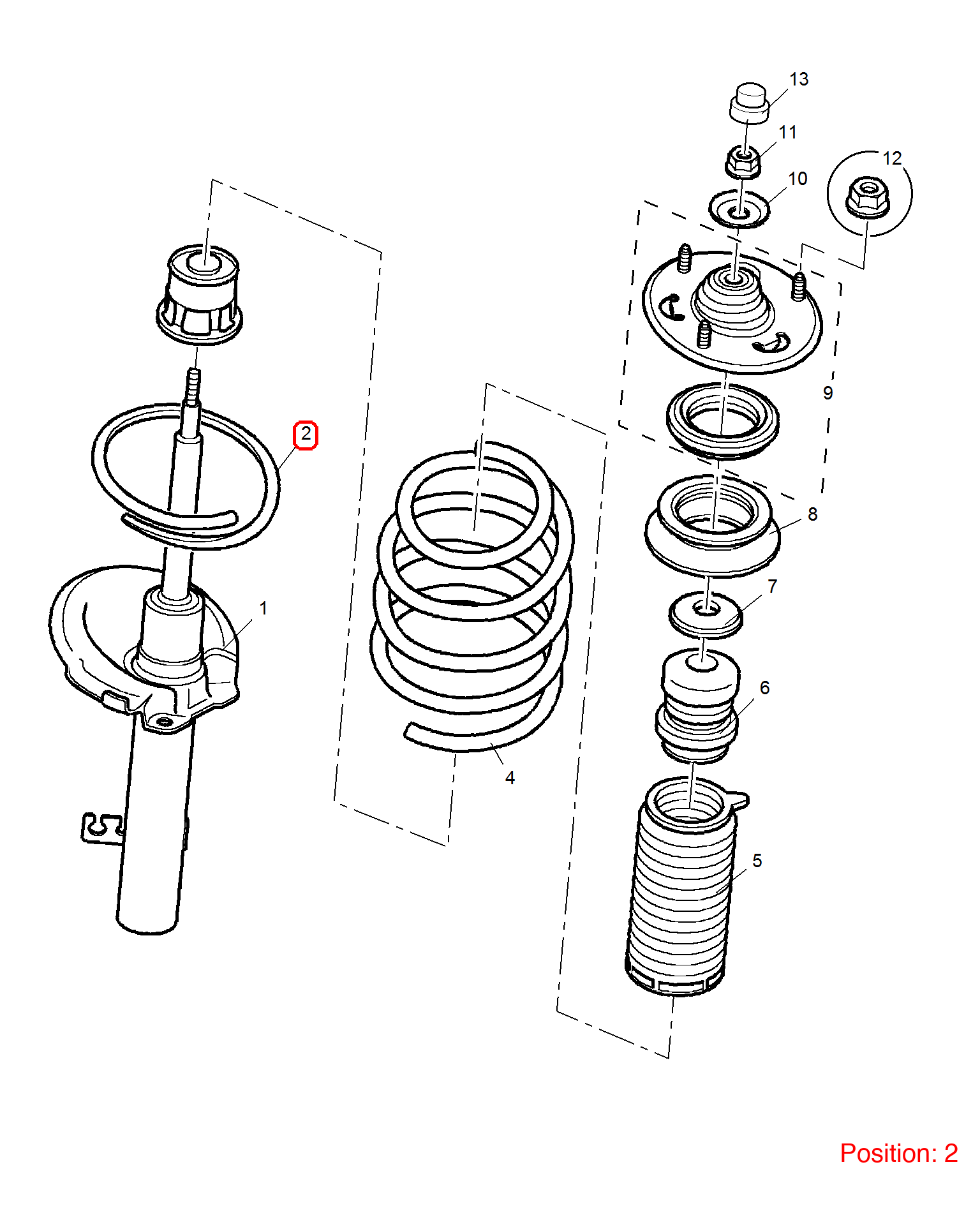 MG Shock absorber spring pad OEM RBC100150 FOR MG6 MG550 MG750 RBC100150-MG_OEM